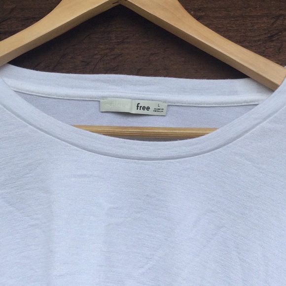 White Wilfred Free longsleeve top L - Picture 2 of 2
